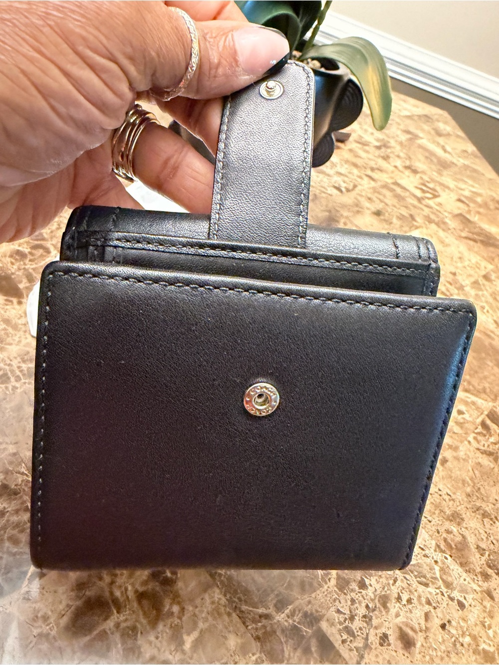 Vintage Coach Soho Buckle Compact Wallet with Dust Bag - Picture 10 of 17